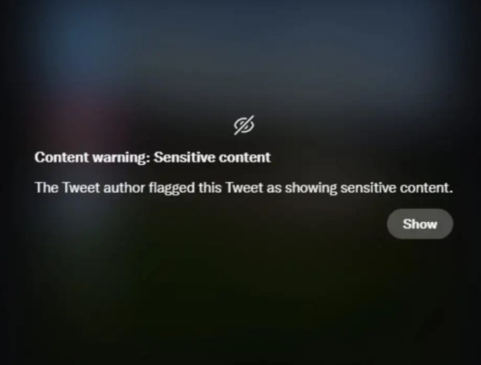 Sensitive Content On Twitter